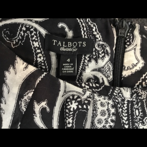 Talbots sleeveless dress, size 4. - Picture 5 of 7